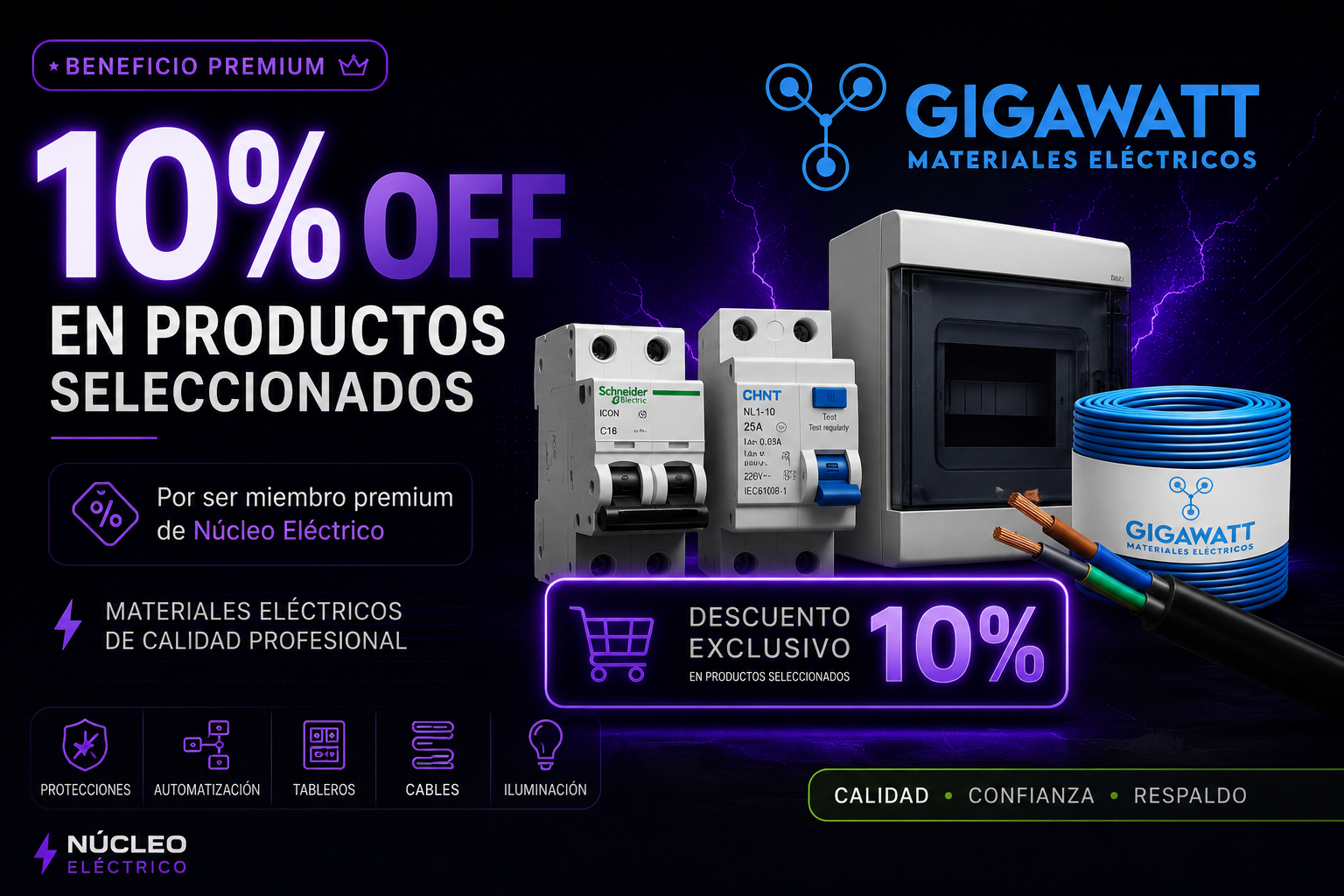 Beneficio Premium | 10% OFF en productos seleccionados